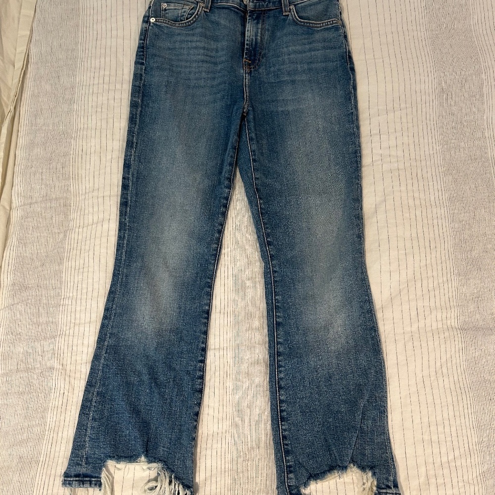 Seven High Waisted Slim Kick Jean